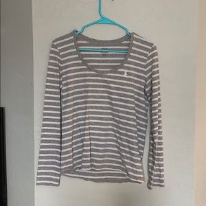 Long sleeve polo shirt